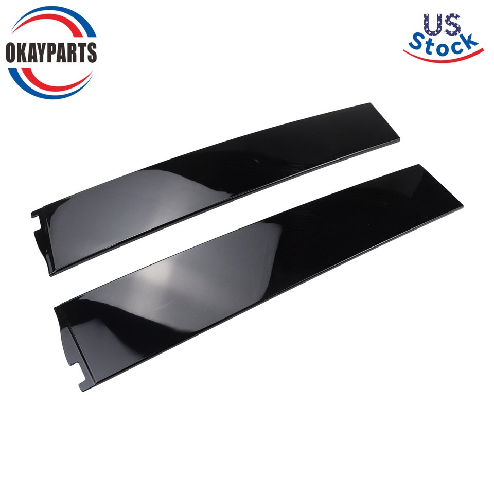 B Pillar Trim NEW For 2015-20 Chevrolet Tahoe GMC Yukon 6PC Gloss Black Door Pillar Trim Posts Gmc Exterior Door Molding - Foto 11