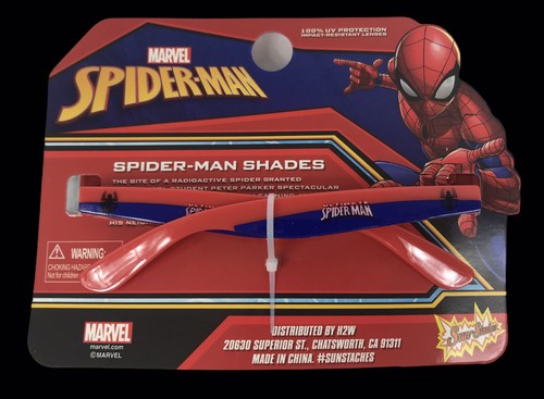 SPIDER MAN KIDS SUNGLASSES FOR AGES 3 OR OLDER 100% UV PROTECTION SUMMER GLASSES - Picture 3 of 3