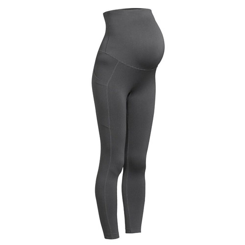 Destination Maternity Seamless Active Maternity Leggings Women's Size XXXL Gray