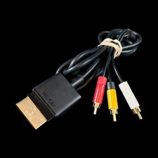 Microsoft XBOX 360 Genuine System AV Composite Cable X821376-002