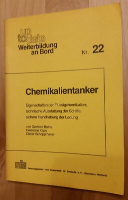 up to date, Weiterbildung an Bord, Nr. 22 - Chemikalientanker