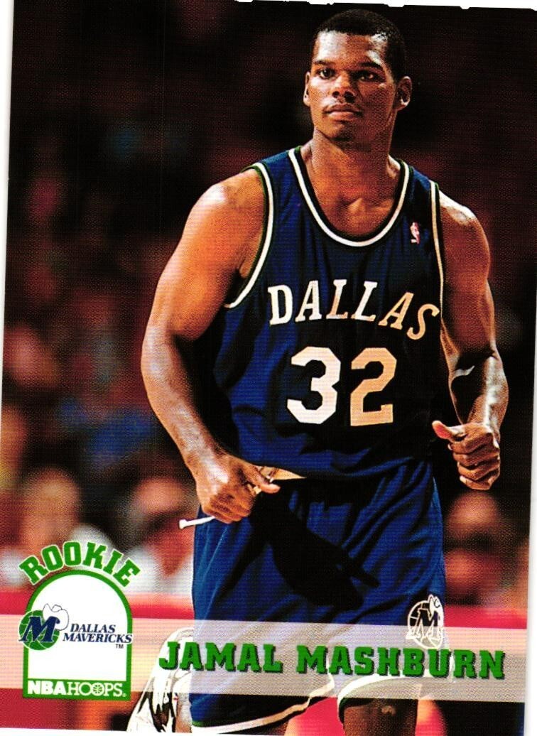 1993-94 NBA HOOPS JAMAL MASHBURN RC ROOKIE #323 CARD $0.99 VALUE