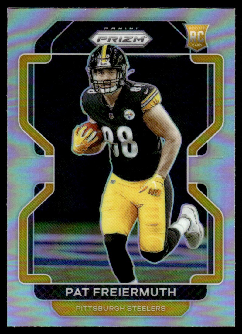 2021 Panini Prizm Silver Prizm Pat Freiermuth Rookie Pittsburgh Steelers #362