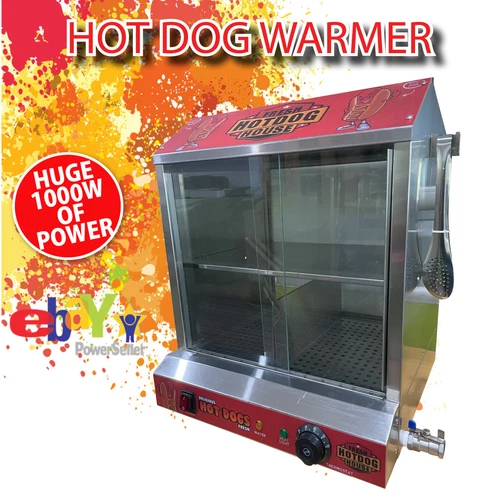 2025 model Hot Dog Warmer Stainless Frankfurt Cheerios Steamer Commercial unit - Picture 3 of 7