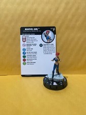 Marvel Girl 003 Common Heroclix Figure and Card Marvel X-Men Rise and Fall 
