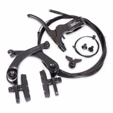 Rant BMX Spring Brakes II Kit (Lever, Cable, Calipers) - Black
