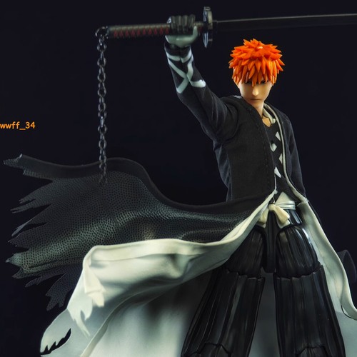 NEW Wired Cloak for S.H.Figuarts BLEACH Kurosaki Ichigo(No figure) - Picture 7 of 13