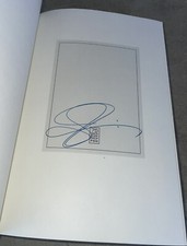 Jonathan Franzen signed book Crossroads