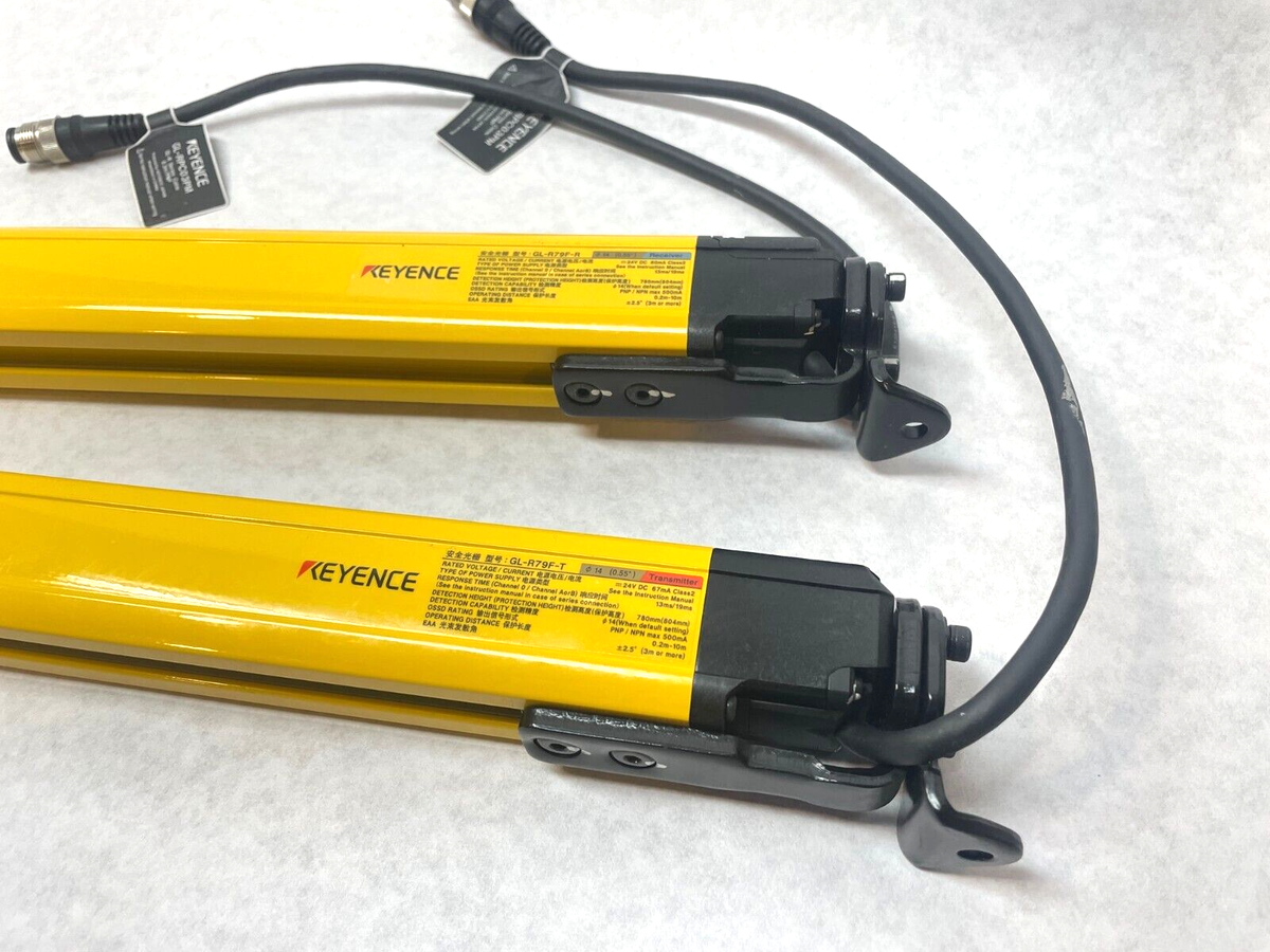 Keyence GL-R79F Light Safety Curtains GL-R79F-T Transmitter Keyence GL-R79F Light Safety Curtains GL-R79F-T Transmitter