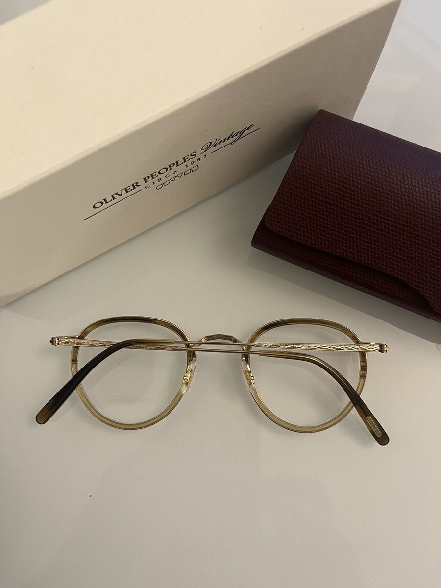 OLIVER PEOPLES MP-2 OPTICAL 48mm in Canarywood Grad MSRP$495 OLIVER PEOPLES MP-2 OPTICAL 48mm in Canarywood Grad MSRP$495