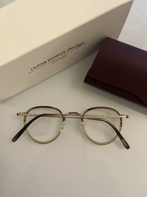 OLIVER PEOPLES MP-2 OPTICAL 48mm in Canarywood Grad MSRP$495