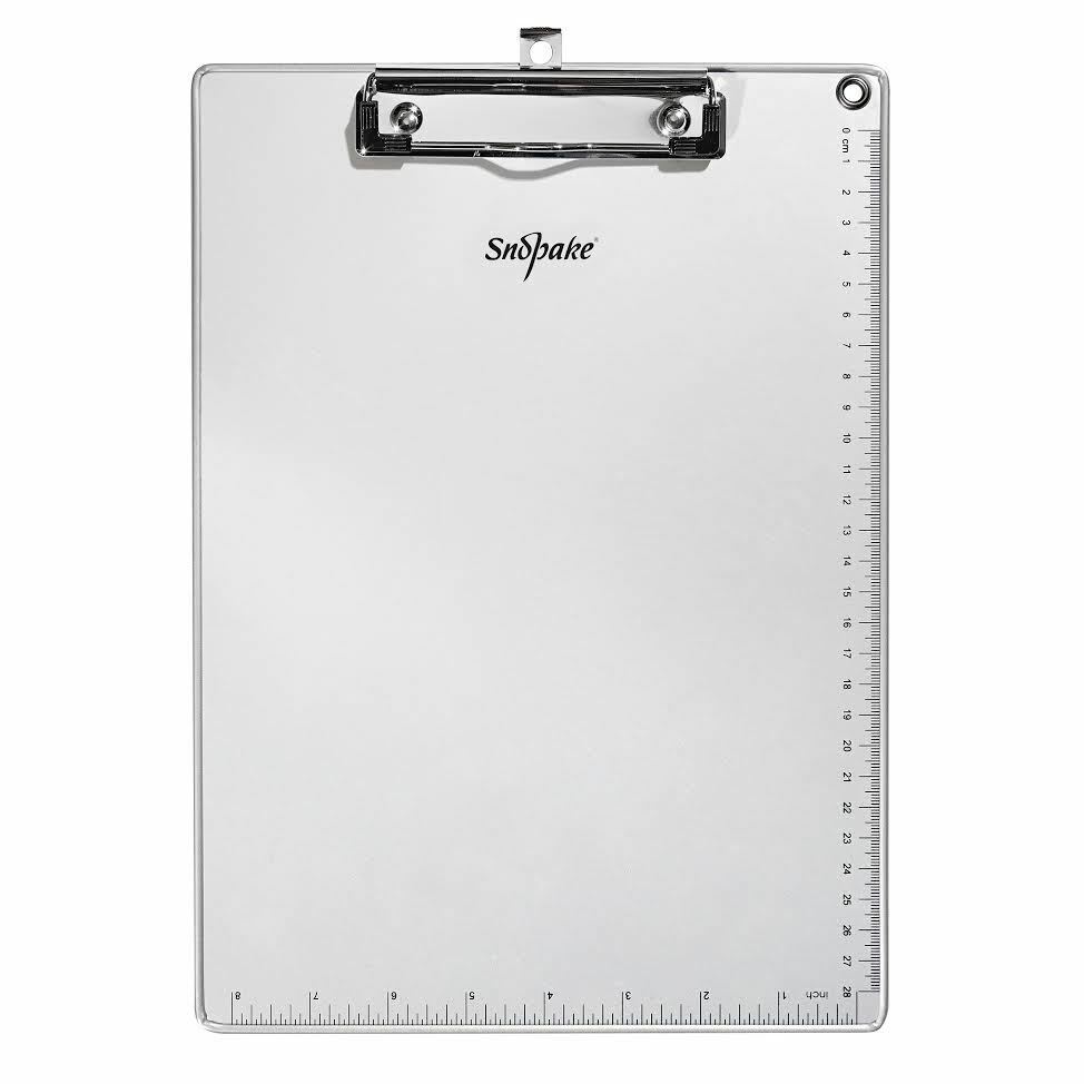 Clipboard Metallico A4 Leggero Durevole Forte Con Clip