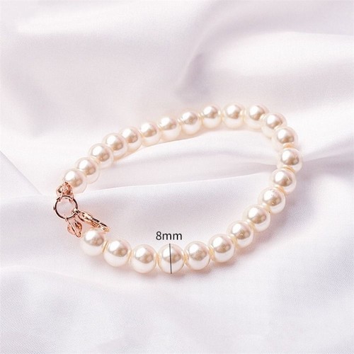 Beaded Pearl Lanyard Hanging Cord Phone Case Chain Handbag Belt - Zdjęcie 6 z 14