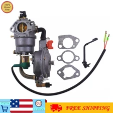 Carburetor For Dual Fuel LPG Duromax XP10000EH 10000 Watts 18HP Generator