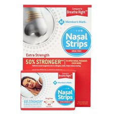 Extra Strength Nasal Strips, Tan 44 ct.