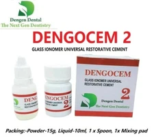 Dengen Dengocem 2 Permanent White Teeth Tooth Filling Kit Repairs(Free Shipping)