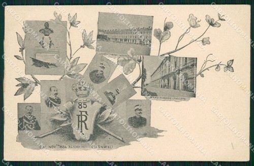 Militari 85º Reggimento Fanteria Caserma Perrone Novara cartolina XF5568