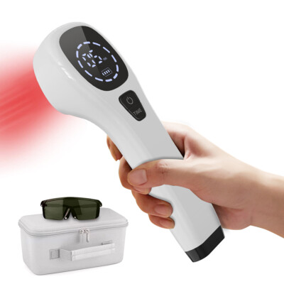 Kältelaser Therapie Gerät Arthrose Allgemeine Schmerztherapie 808nm 650nm, Weiß
