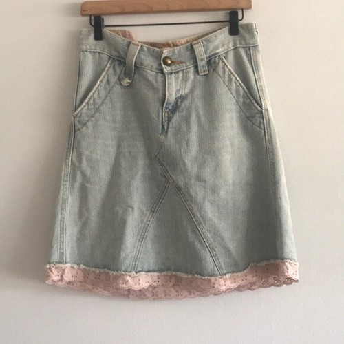 Slouch 504 Denim Skirt Size 