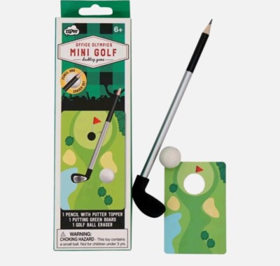 Kinder Mini Golfschläger Bleistift Spielzeug Set mit Löchern Kinder Sport Desktop Spiel Spaß