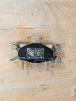 WESTINGHOUSE L53-4-5 INTERLOCK CONTACT BLOCK   W239