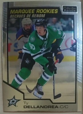 Ty Dellandrea Marquee Rookies -Dallas Stars - O-Pee-Chee Platinum 2020-21 NHL - Bild 1 von 2