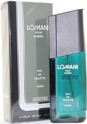 Lomani Pour Homme Eau de Toilette EDT Cologne for Men 3.3 oz * New in BOX
