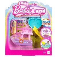 Barbie Mini Barbieland Puppe & Spielzeug Fahrzeug Hyf41 Barbieland Traumschiff