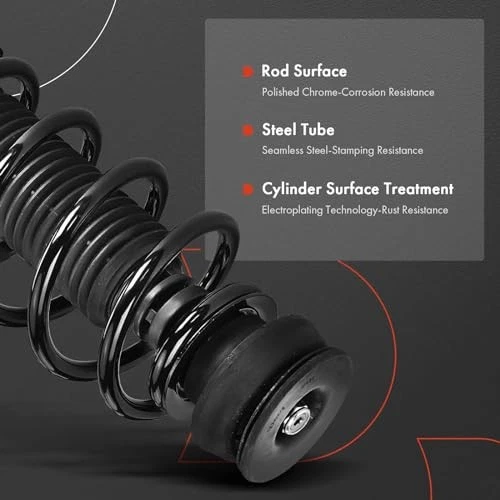  Conjunto completo de puntal delantero y muelle helicoidal compatible con Volkswagen  Foto 2 de 4