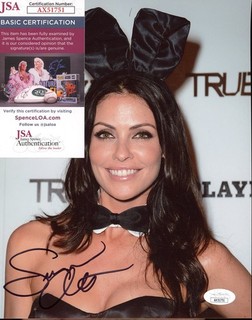 Susan Anton foto firmata 8x10 Playboy a colori AUTO JSA COA