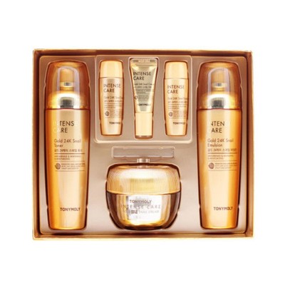 TONYMOLY Gold 24K Snail Intense Care 3pcs Set / No Tariffs In USA / Express