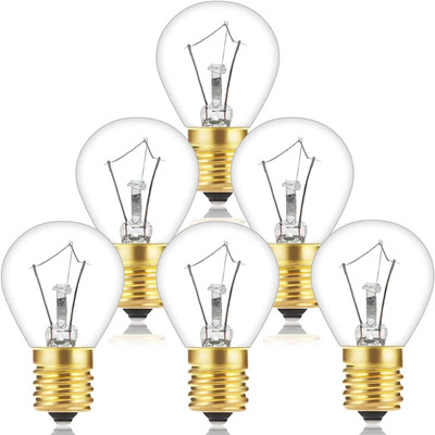 Lava Lamp Bulb 25 Watt, E17 Intermediate Base 6 Packs the Lava Original Replacem
