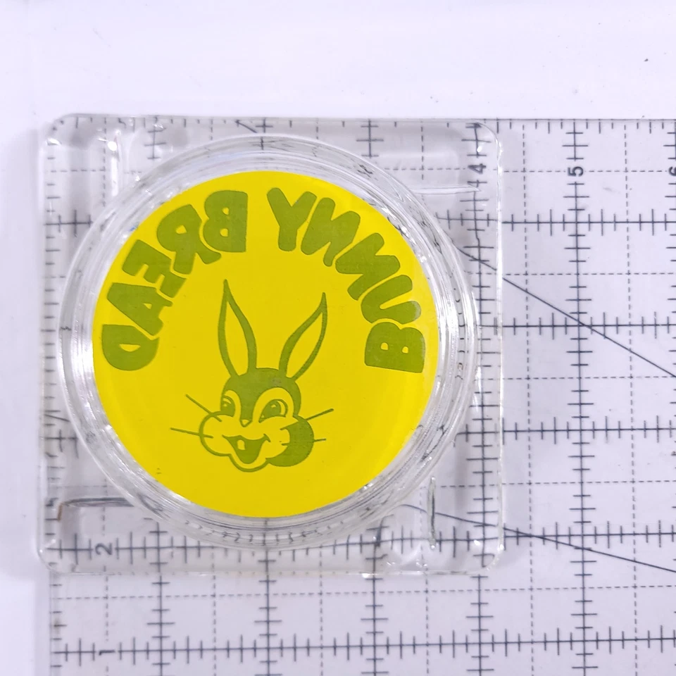 Cenicero vintage Bunny Bread azul y amarillo Foto 3 de 3