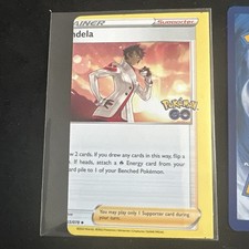 Pokemon Go Error  Card Miscut Uncommon Card Candela 65/78,