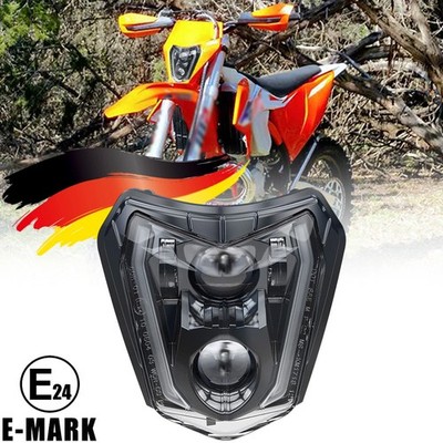 Für KTM SMC-R 690 EXC XCW 250 350 2019-2023 LED Scheinwerfer DRL Hi/Lo Strahl