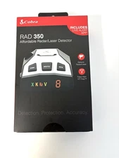 Cobra Electronics Rad 350 Radar/Laser Detector NEW