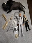Rare Canadian Vintage Johnny West Figures, Sheriff Jay West Buffalo Marx Toys