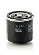 MANN-FILTER Ölfilter W 67/1 Anschraubfilter für MAZDA NISSAN KIA FORD HYUNDAI MX