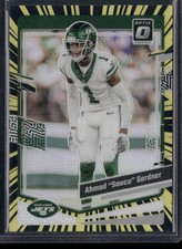 2023 Donruss Optic Ahmad Sauce Gardner Electricity Prizm /69 #149 New York Jets
