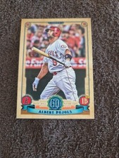 2019 Topps Gypsy Queen Albert Pujols Los Angeles Angels Baseball Card #298