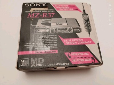 SONY MZ-R37 Minidisc Player & Recorder Not Tested