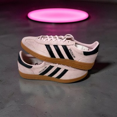 adidas Handball Spezial W Clear Pink Arctic Night Suede Low Top