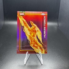 2026 Topps Chrome Marvel Comics #51 Human Torch Pink Refractor /250