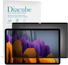 Case for Samsung Galaxy Tab S10 Plus 12.4 inch with 360° Privacy Screen Protecto