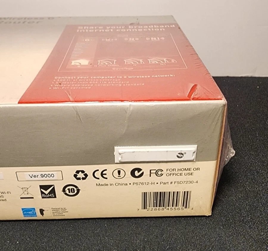 Belkin Wireless G Router New Old Stock Factory Sealed - NIB - Image 2 of 4