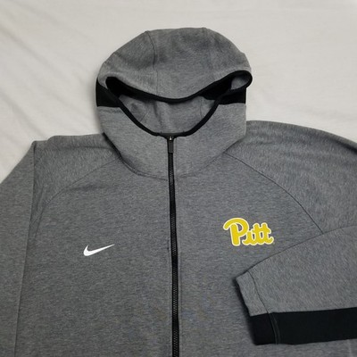 Nike Pittsburgh Panthers Hoodie Mens 3XL Gray Therma Fit Full Zip Jacket Pitt