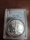 2020 American Silver Eagle First Strike PCGS MS 70