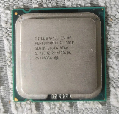 Intel Pentium E5400 Dual Core 2,7 Gigahertz 800mhz LGA775 