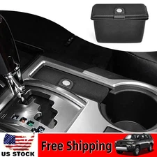 1X Drink Cup Holder Center Console Storage Box For Toyota 4Runner 2010-2020 4Dr