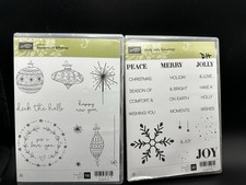 Stampin' Up Christmas Bundle of Stamps